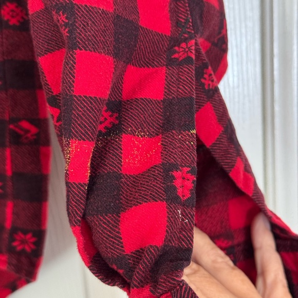 Vintage Woolrich Red and Black Flannel XL - Picture 4 of 9